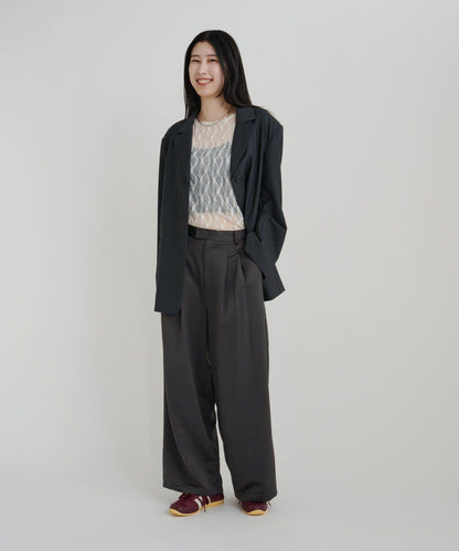 【sato企劃】緞面長褲