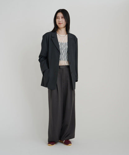 【sato企劃】緞面長褲