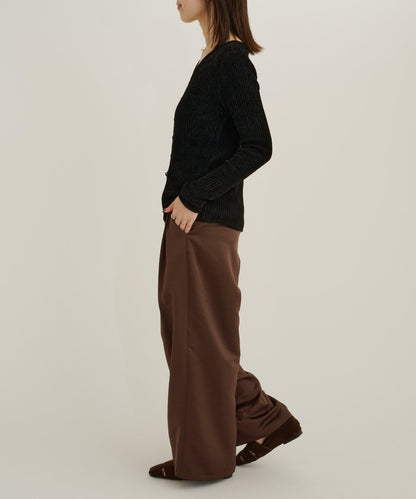 【sato企劃】緞面長褲