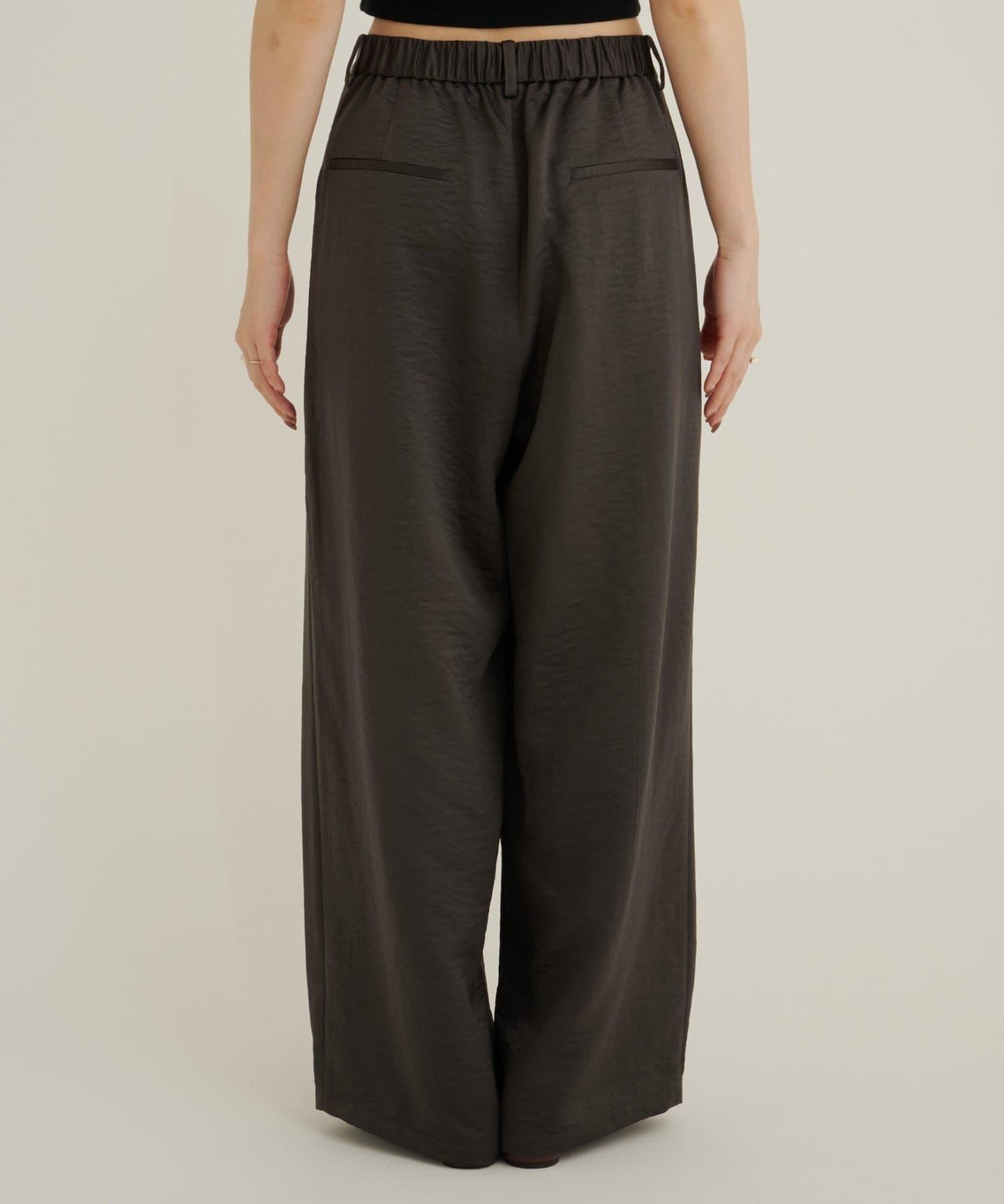 【sato企劃】緞面長褲