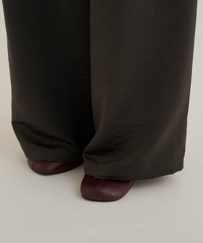 【sato企劃】緞面長褲