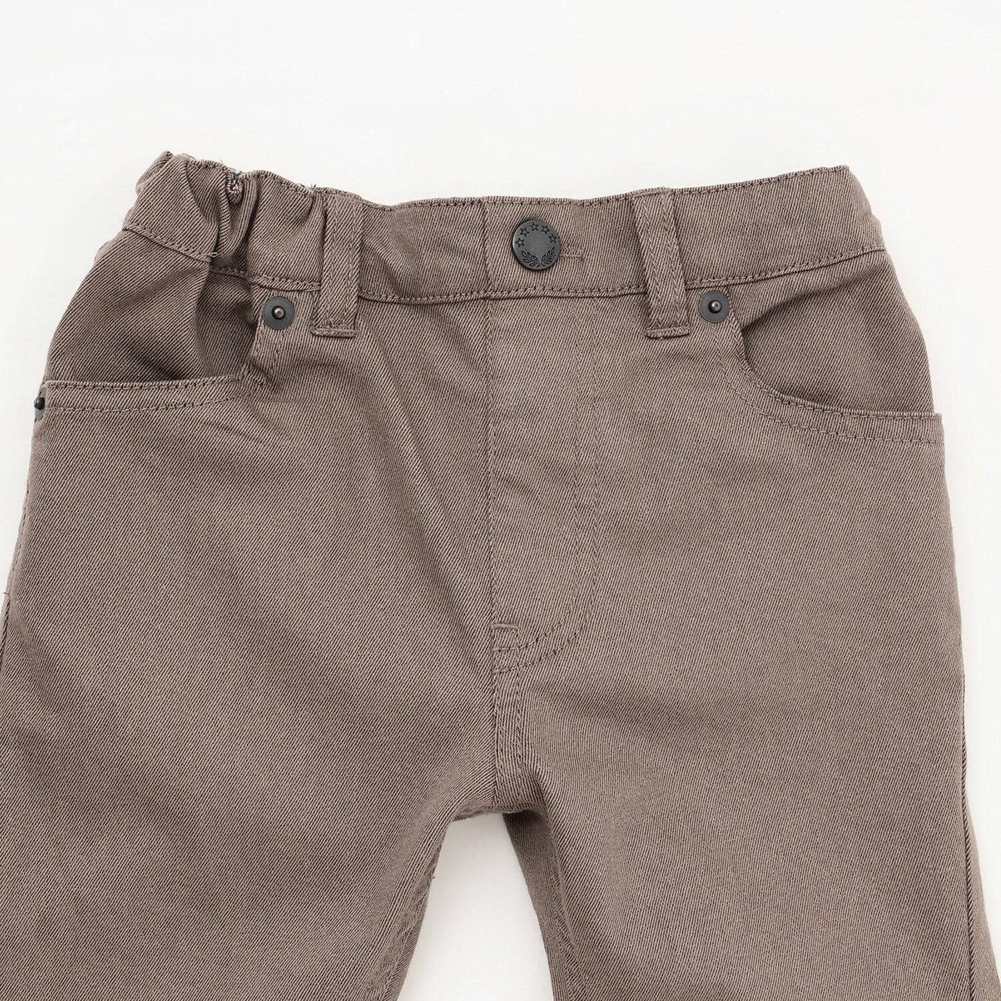 彈力斜紋錐形褲