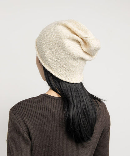 易穿針織毛線帽