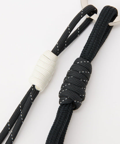 【結繩造型×金屬配件】傘繩包包掛飾