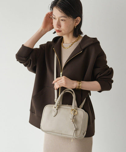 【結飾造型×金屬配件】皮革繩包包掛飾