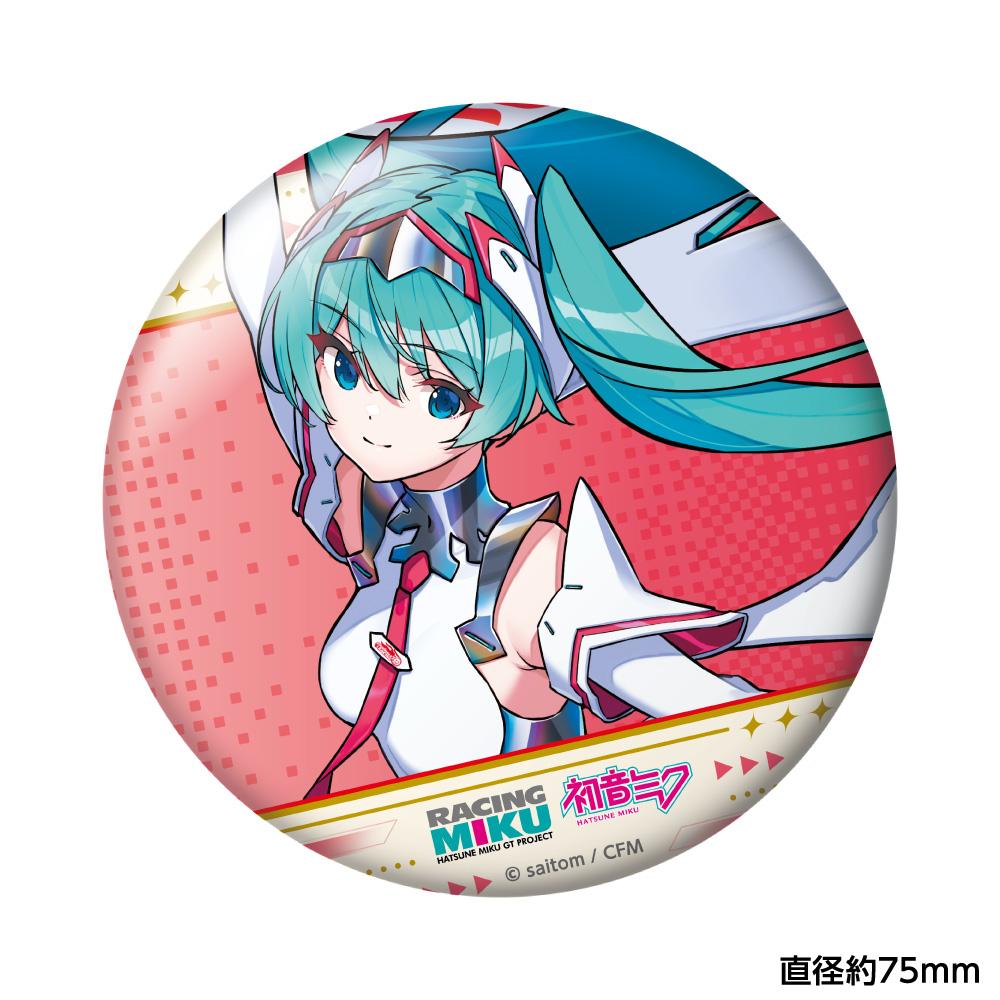 《初音未來》GT PROJECT 賽車Ver.SPA 2025應援Ver. 大號亮片徽章 vol.2