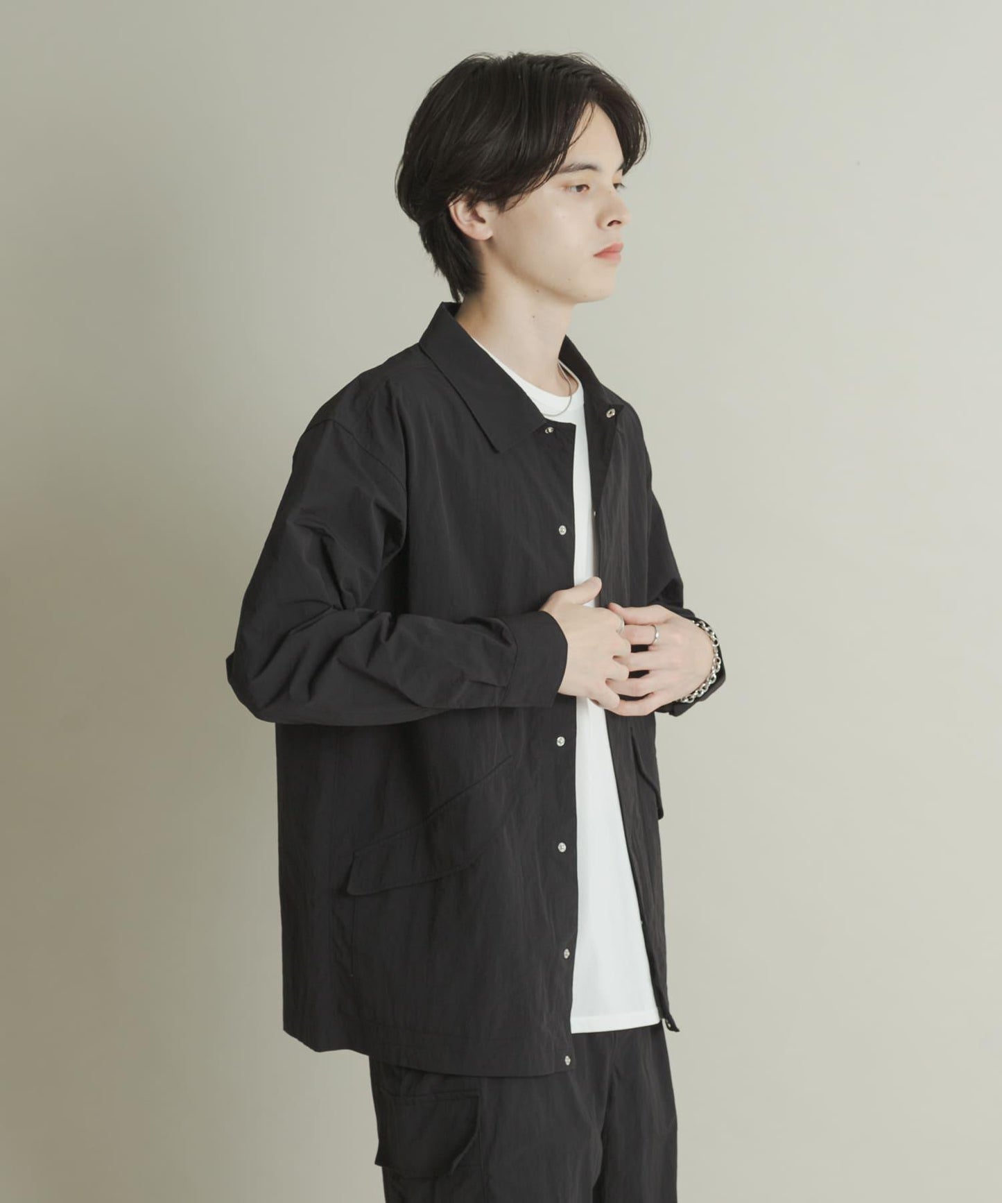 多功能長袖襯衫夾克