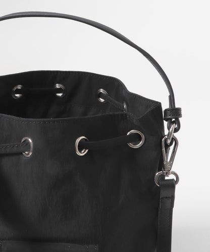 防潑水2WAY多功能口袋尼龍包