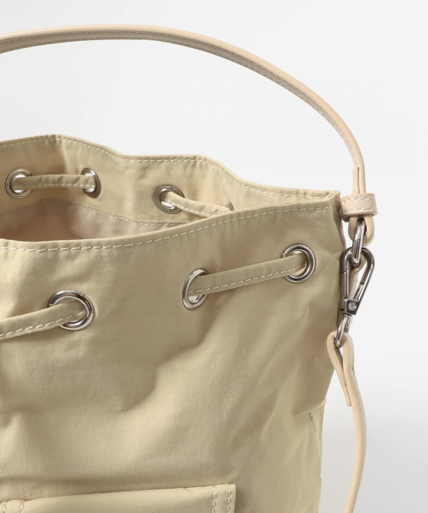 防潑水2WAY多功能口袋尼龍包