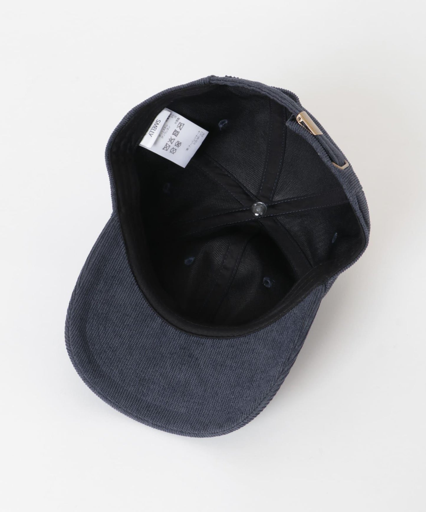 燈芯絨標誌棒球帽