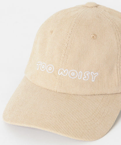 燈芯絨標誌棒球帽