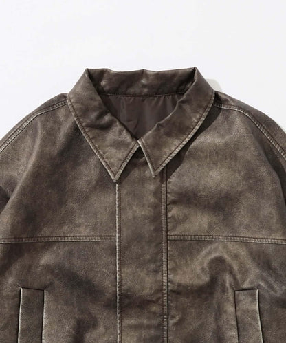 【AW】復古風格立領夾克