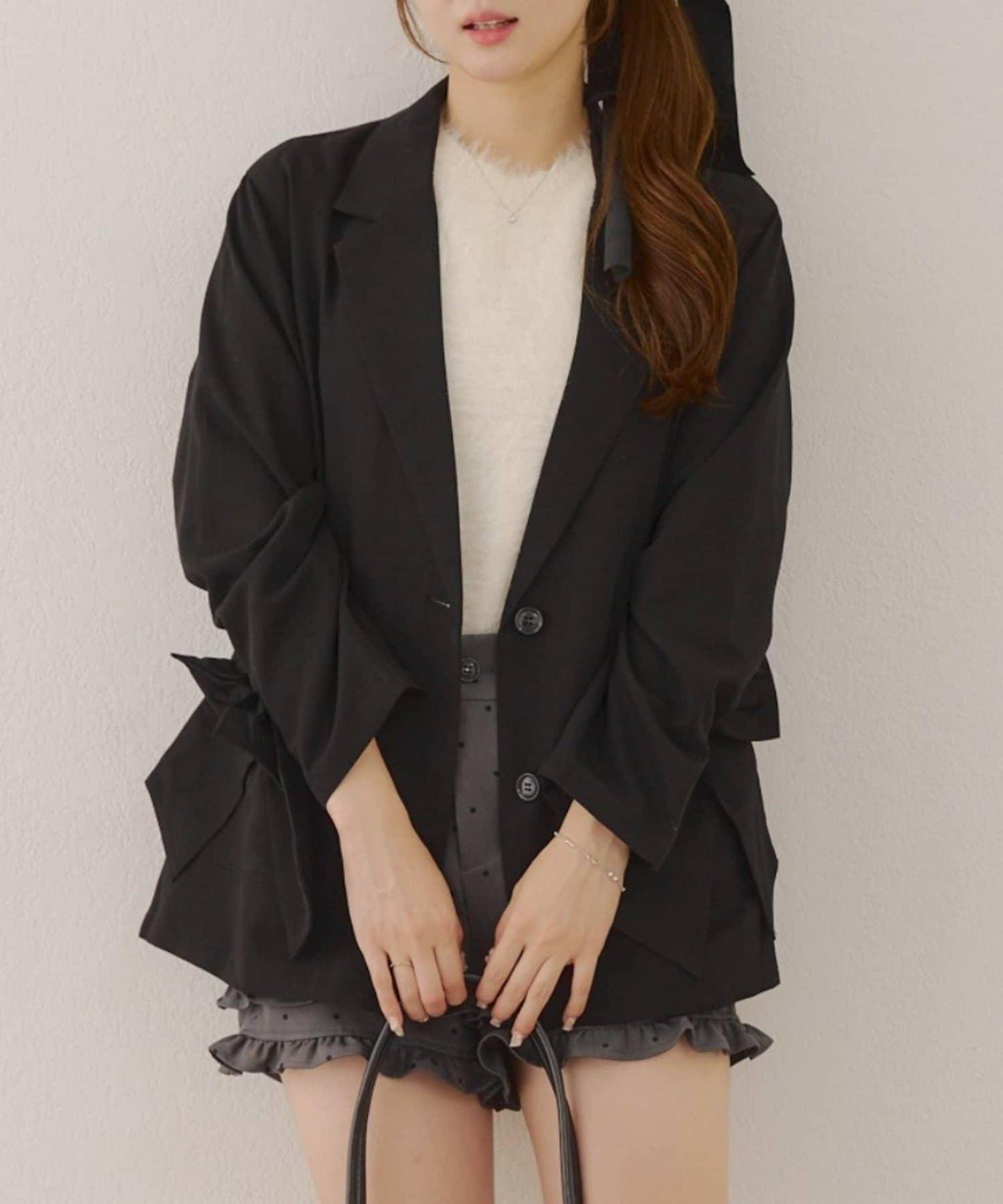 【RMAF】多層蝴蝶結西裝外套