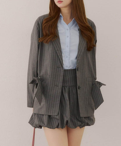 【RMAF】多層蝴蝶結西裝外套