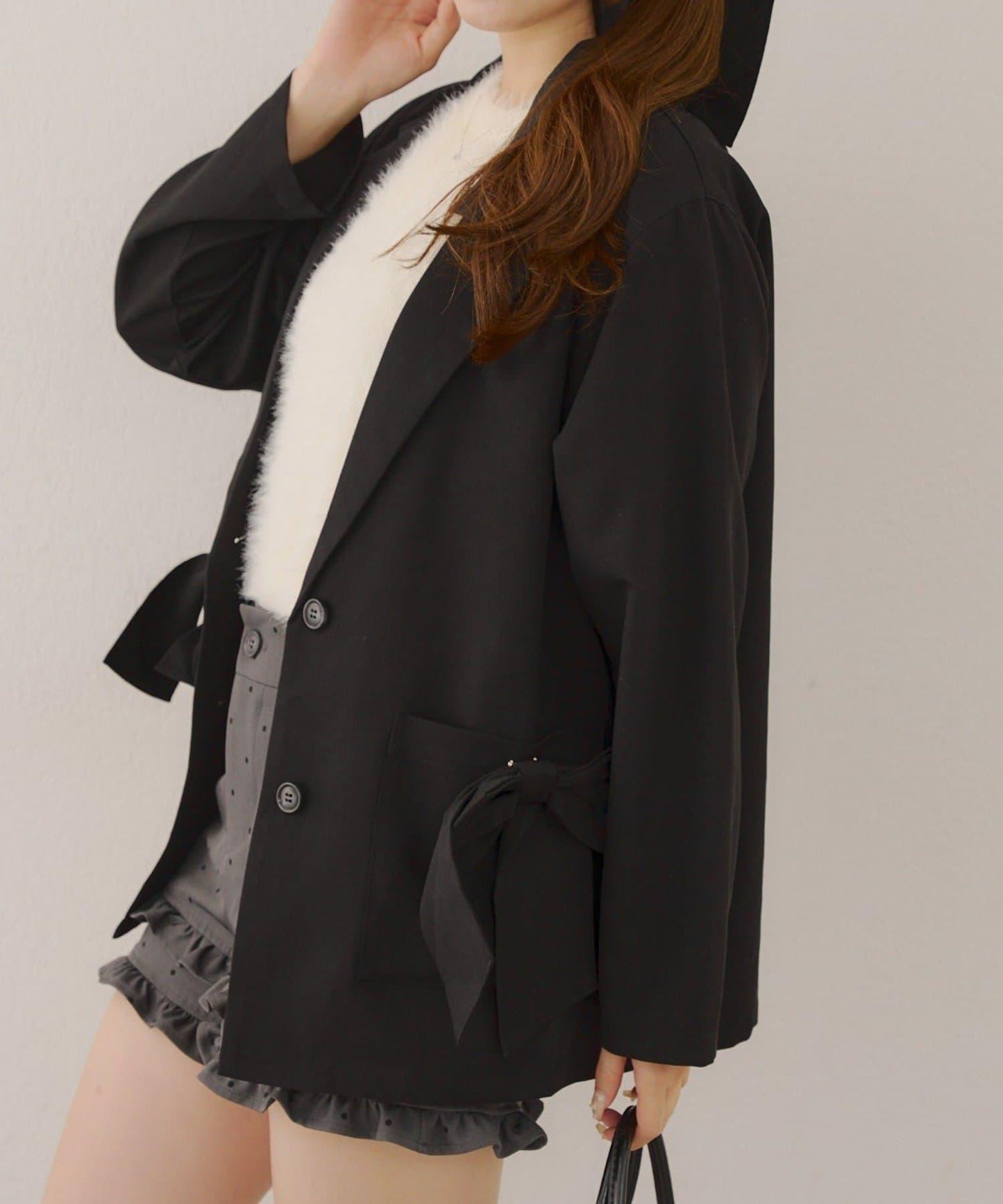 【RMAF】多層蝴蝶結西裝外套