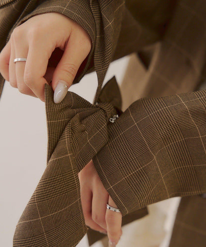 【RMAF】多層蝴蝶結西裝外套