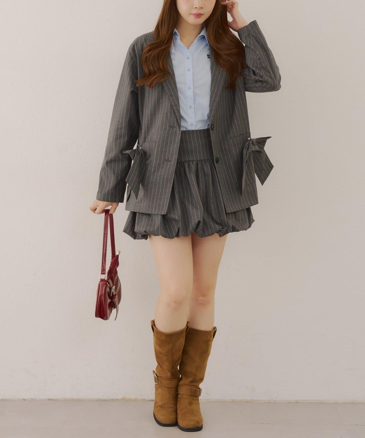 【RMAF】多層蝴蝶結西裝外套