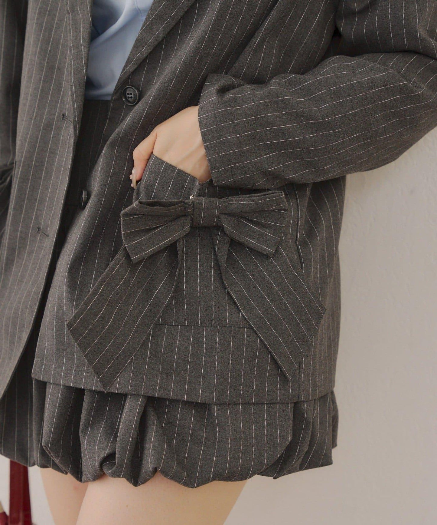 【RMAF】多層蝴蝶結西裝外套