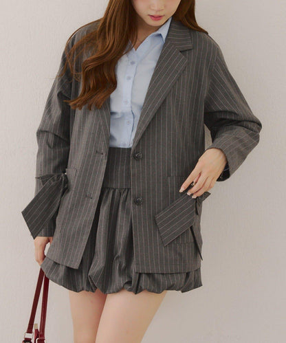 【RMAF】多層蝴蝶結西裝外套