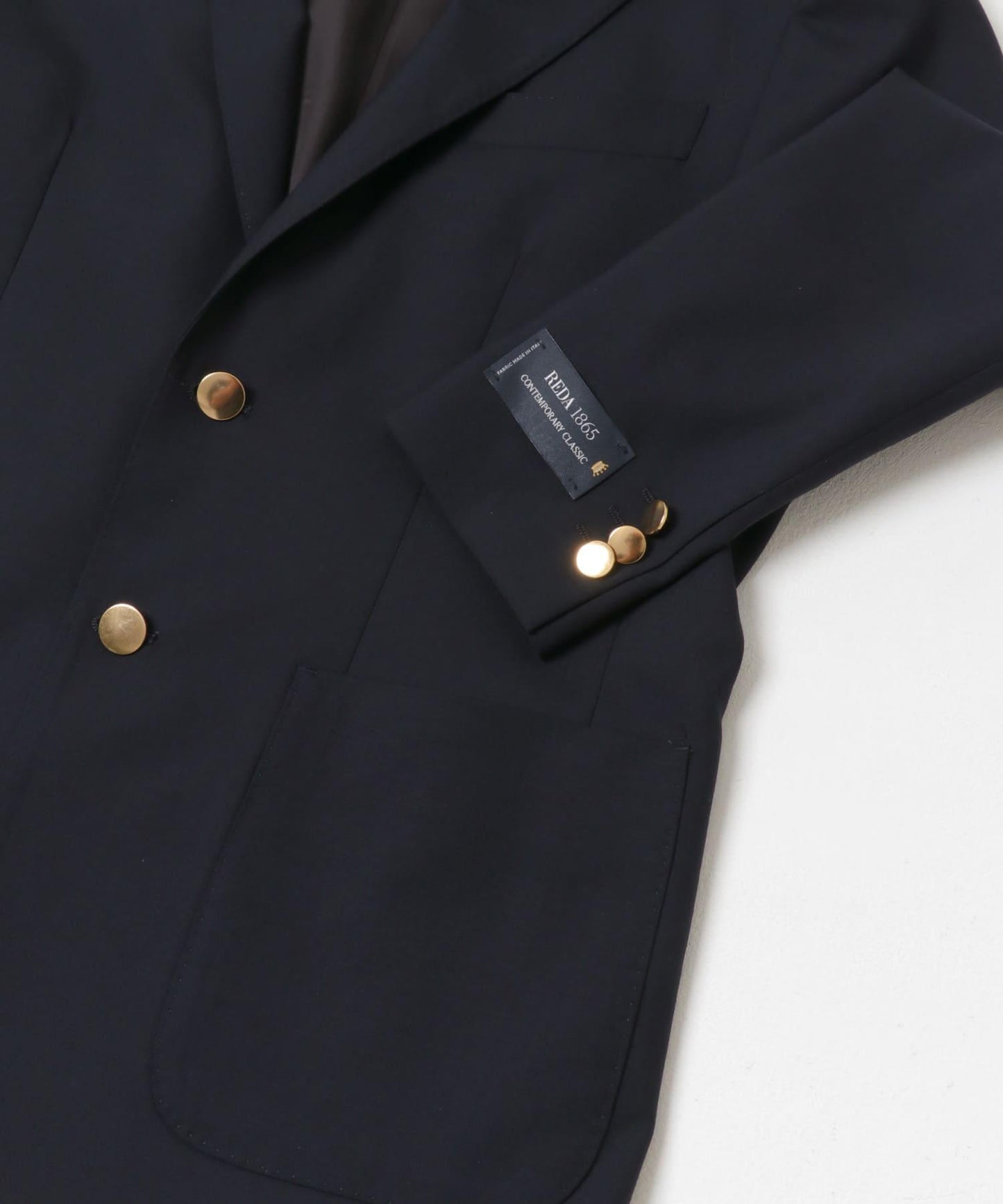 LIFE STYLE TAILOR REDA 金屬紐扣西裝夾克