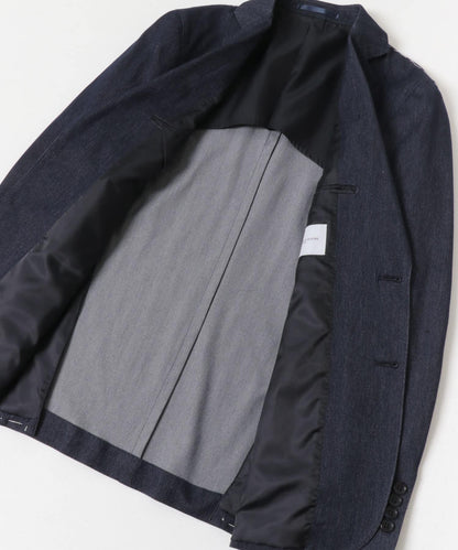 LIFE STYLE TAILOR 牛仔風針織夾克