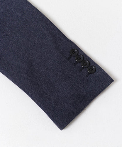 LIFE STYLE TAILOR 牛仔風針織夾克