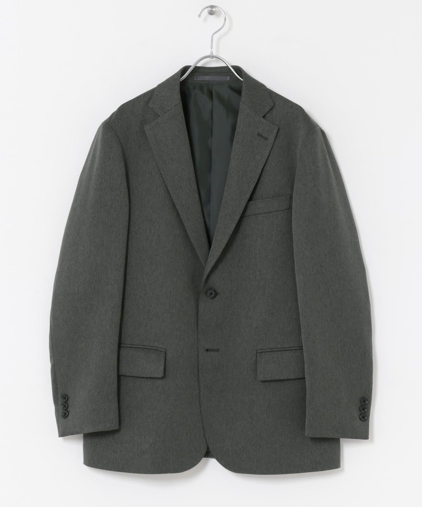 LIFE STYLE TAILOR 復古人字紋彈力西裝夾克