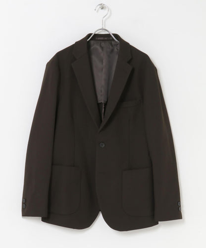 LIFE STYLE TAILOR 微型格紋彈力西裝夾克