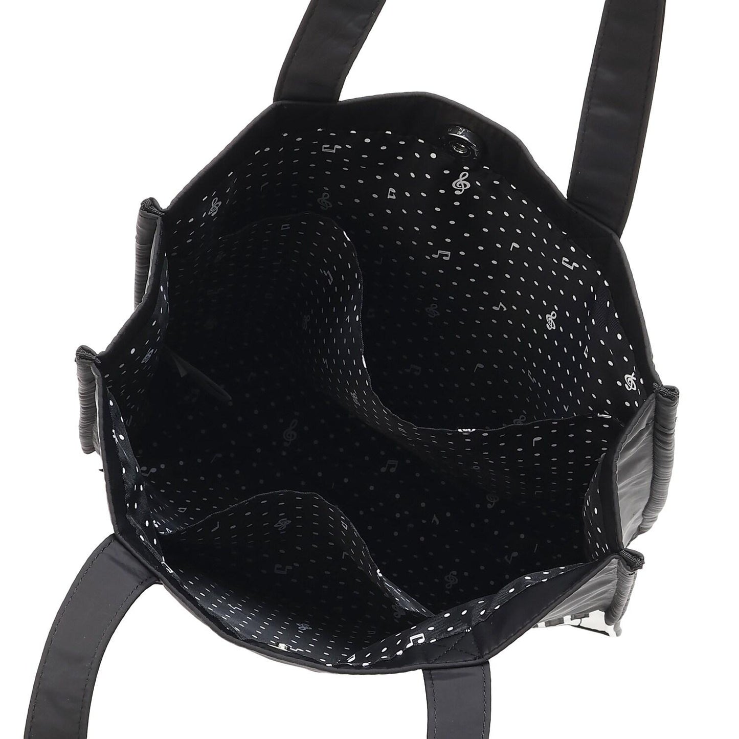 鋼琴圖案托特包