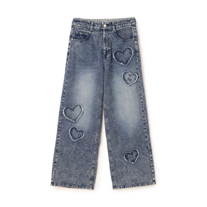 顯瘦高腰多款設計牛仔褲