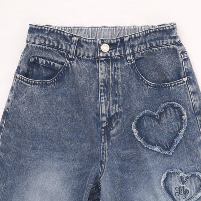 顯瘦高腰多款設計牛仔褲