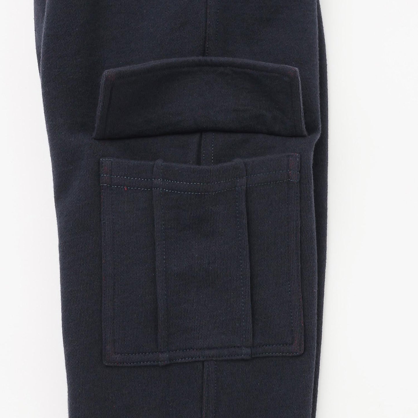 內配色加絨工裝褲