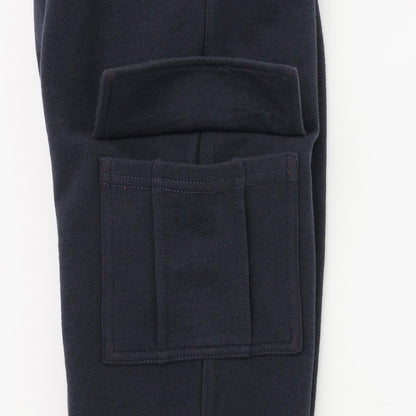 內配色加絨工裝褲