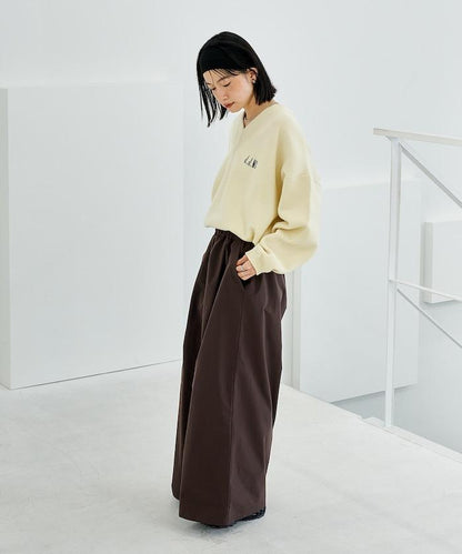 特別款V領套頭衫/衛衣風針織衫