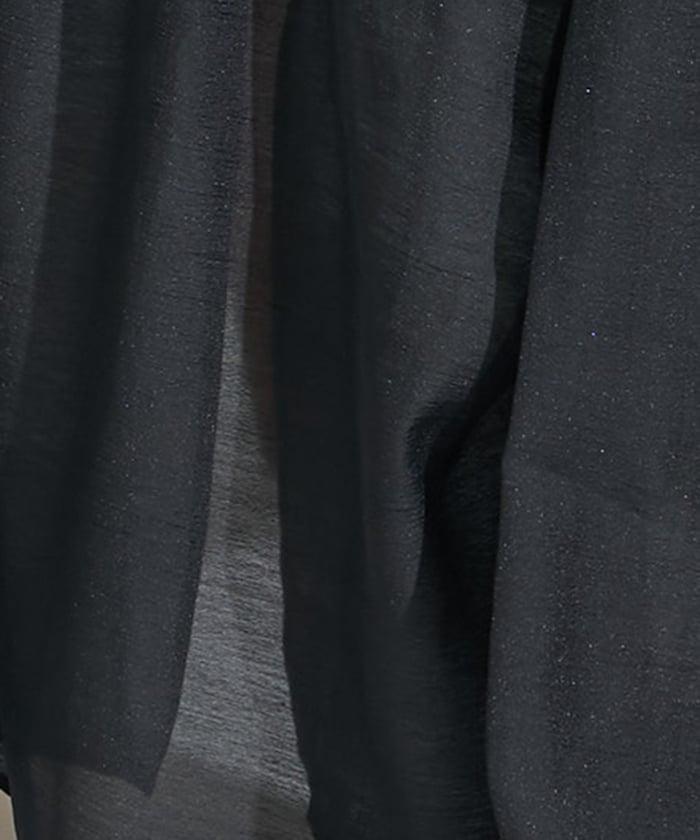 泡芙袖蝴蝶結兩穿襯衫