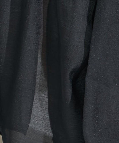 泡芙袖蝴蝶結兩穿襯衫