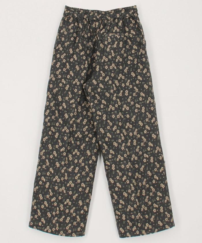 花卉提花長褲＜可搭配套裝＞