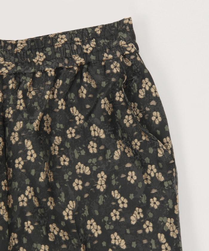 花卉提花長褲＜可搭配套裝＞