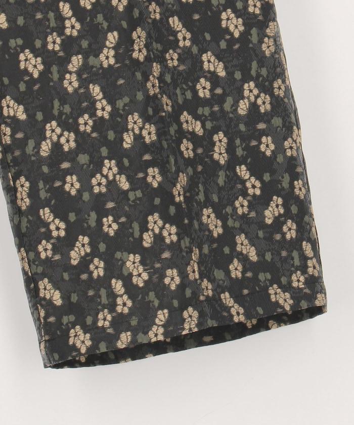 花卉提花長褲＜可搭配套裝＞