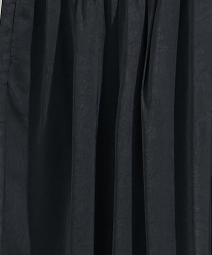 緞面褶皺休閒長褲<可搭配套裝>