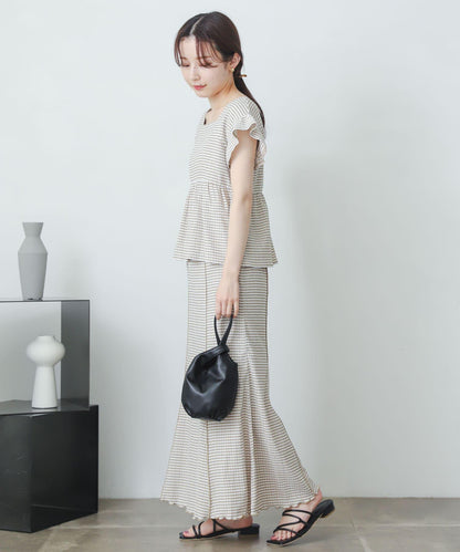格紋美人魚裙