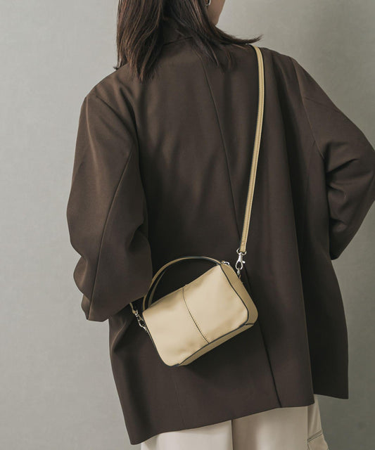 防汙2WAY中縫迷你單肩包