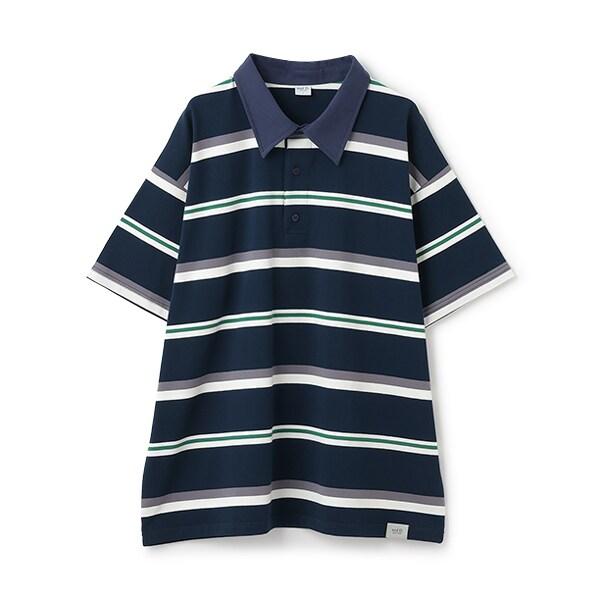 【爸爸同款】Dad翻領橄欖球短袖T恤