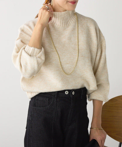 犛牛絨高領針織衫