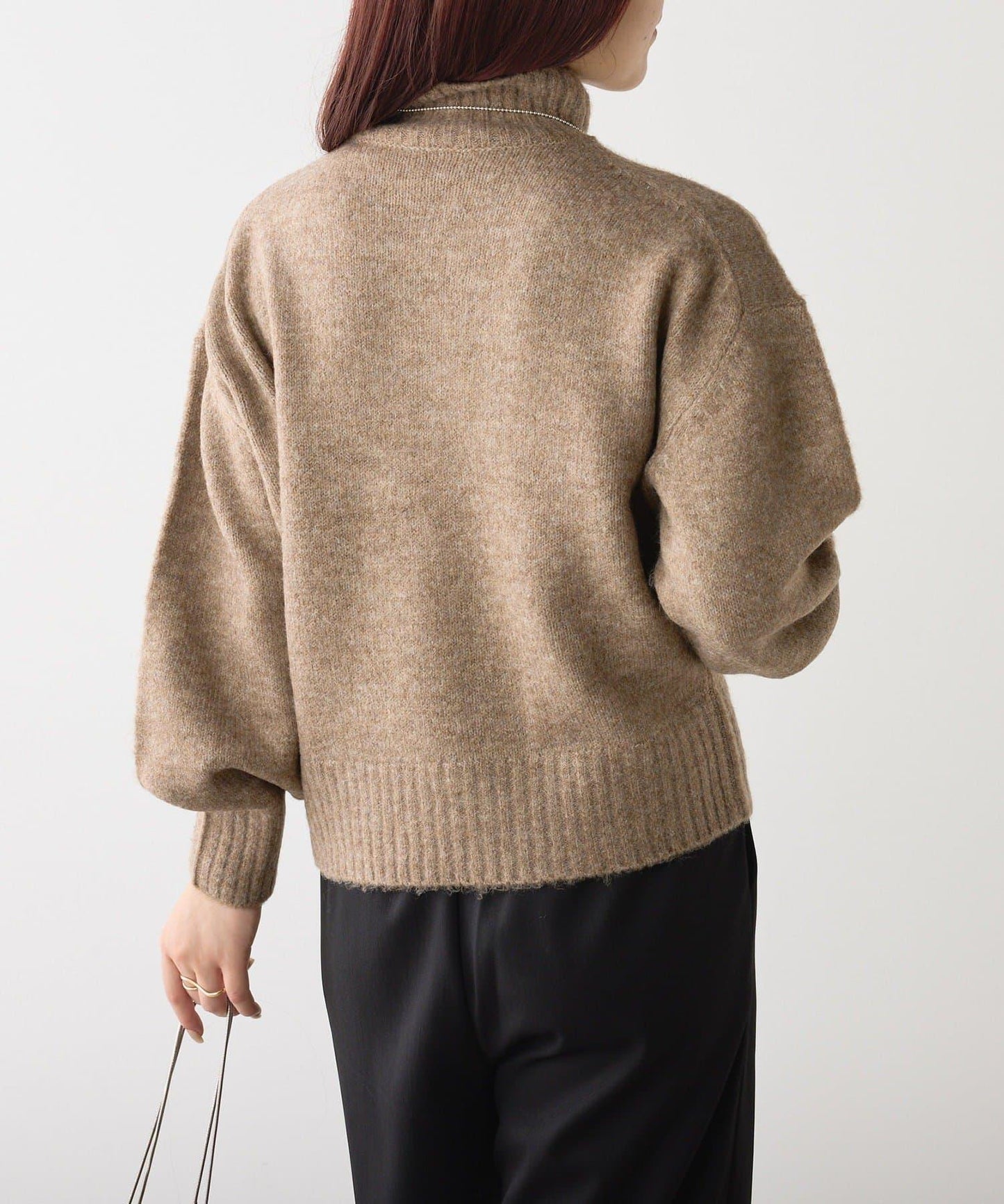 犛牛絨高領針織衫
