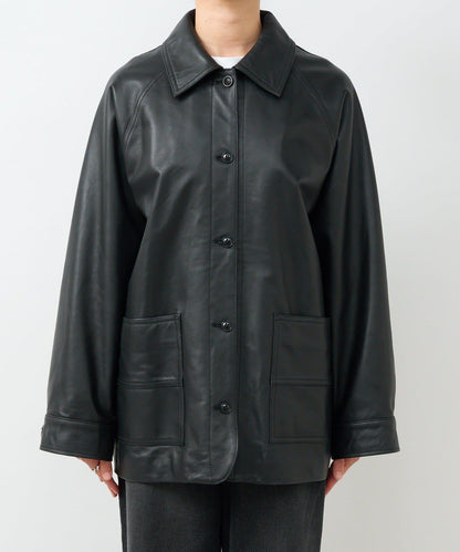 【MONN.:.(モン)】皮革夾克