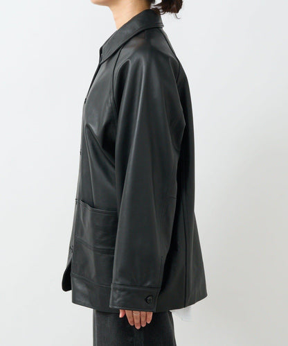 【MONN.:.(モン)】皮革夾克