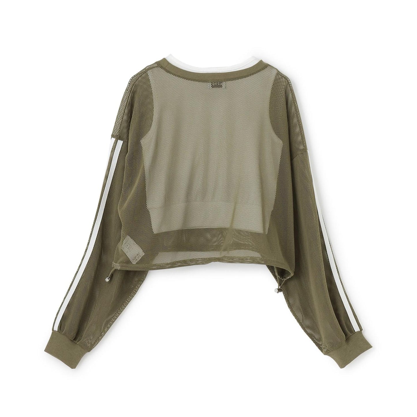 【LTXC】帶內搭網紗T恤