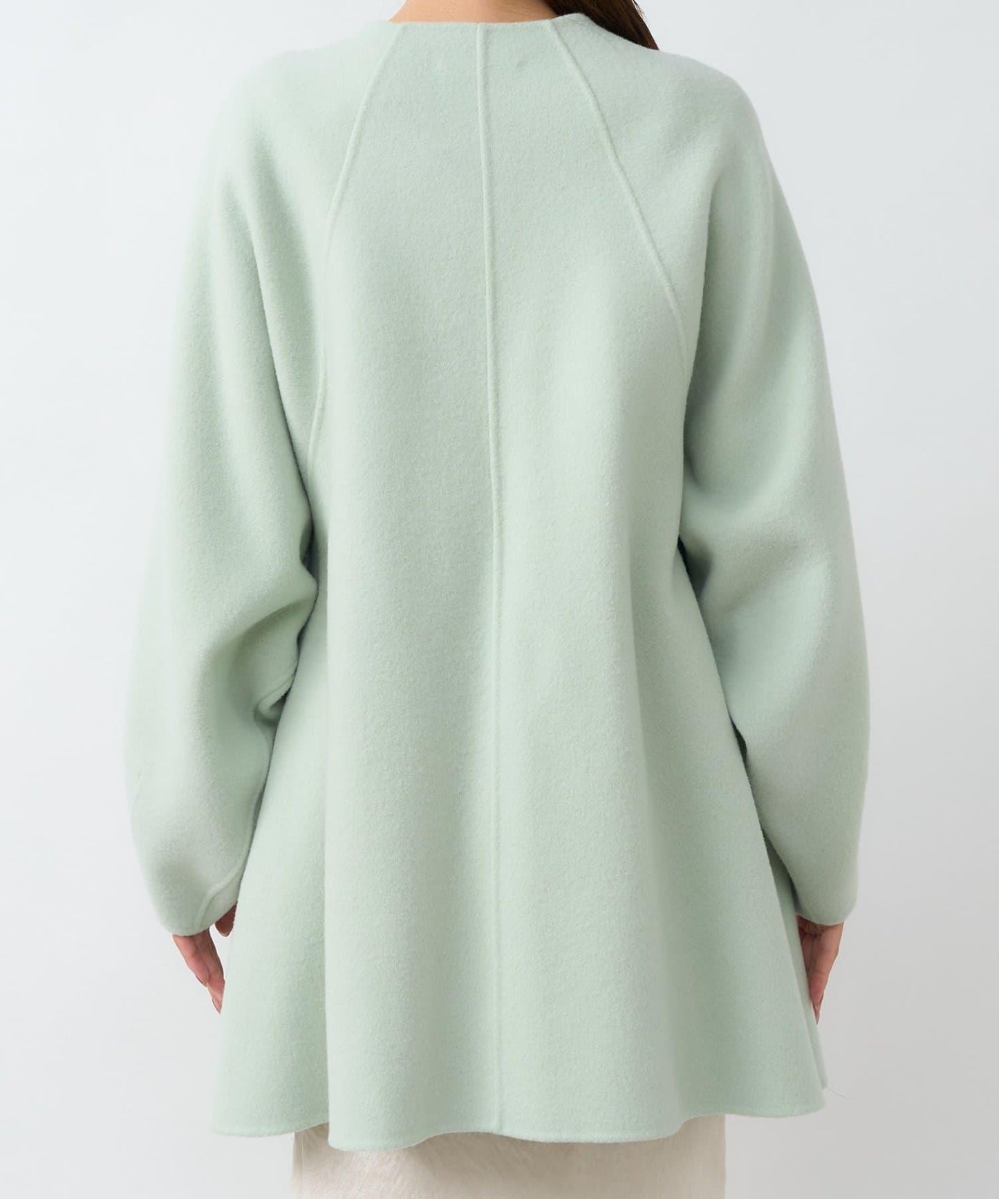 【miki監修配色・復刻】輕薄插肩喇叭袖大衣