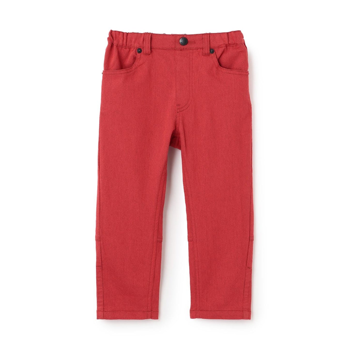 彈力斜紋錐形褲